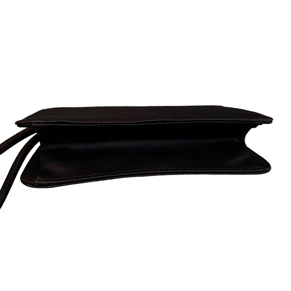 Carlo Felini Black Evening Clutch/ Wristlet - Picture 5 of 10